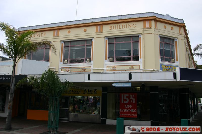 Napier - Art Deco - Napier Building
Mots-clés: New Zealand North Island Art Deco