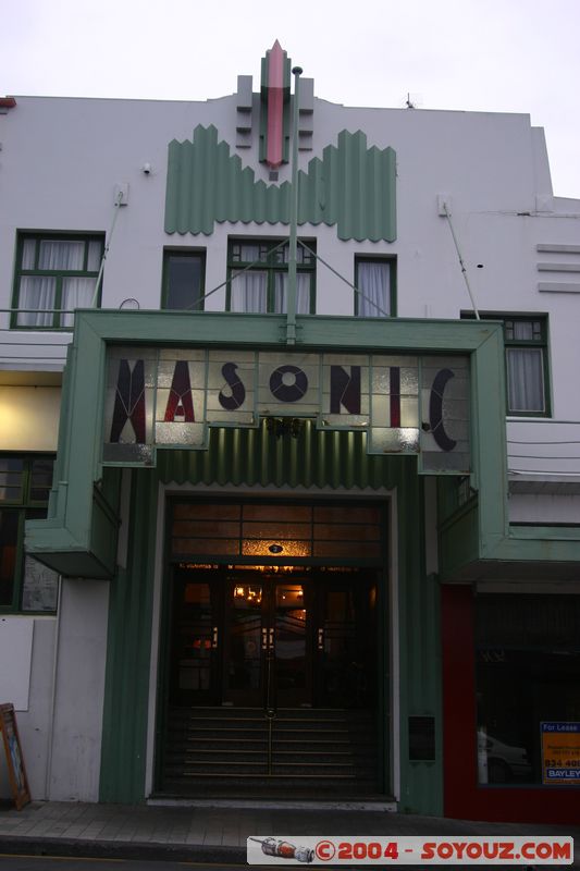 Napier - Art Deco - Masonic Complex
Mots-clés: New Zealand North Island Art Deco