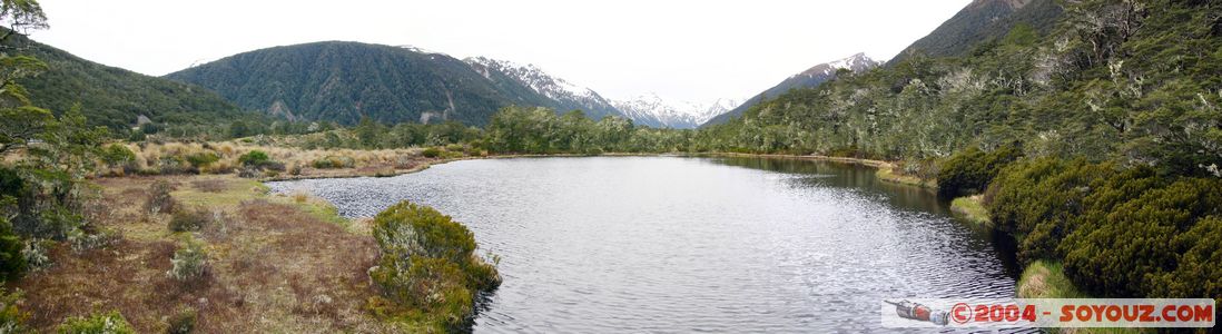 Lewis Pass - Lake - panorama
Mots-clés: New Zealand South Island Neige Lac panorama