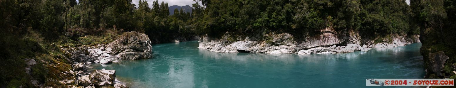 Hokitika Gorge - panorama
Mots-clés: New Zealand South Island Riviere panorama