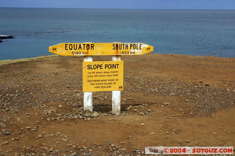 The Catlins - Slope Point - Southern Most Point of South Island of New Zealand
Mots-clés: New Zealand South Island mer