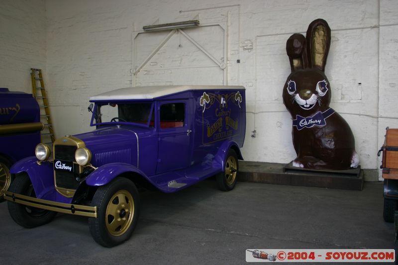 Dunedin - Cadbury's World - Old delivery car
Mots-clés: New Zealand South Island voiture