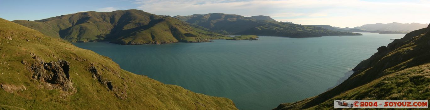 Lyttelton - Summit Road - panorama
Mots-clés: New Zealand South Island panorama mer