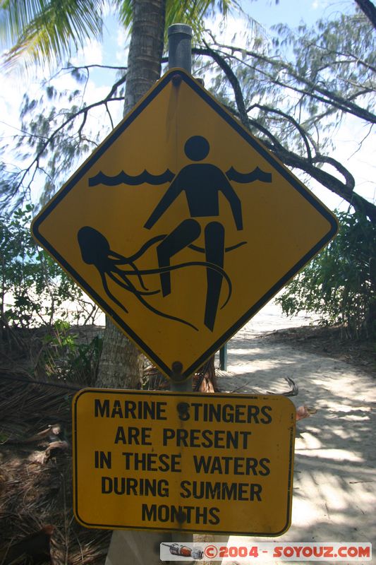 Myall Beach - Marine Stingers warning
Mots-clés: patrimoine unesco
