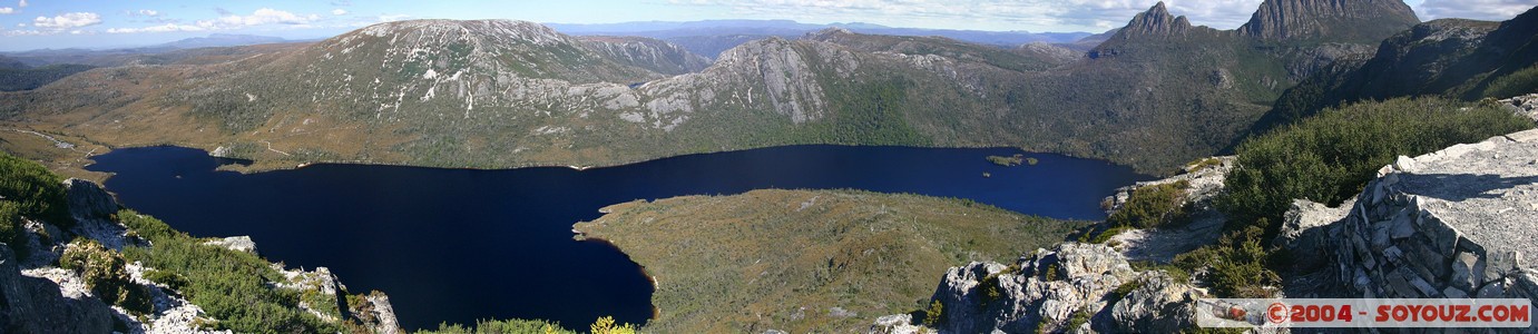 Overland Track - Dove Lake - panoramique
Mots-clés: panorama