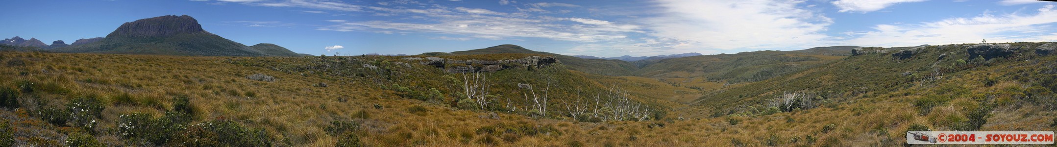 Overland Track - vue panoramique
Mots-clés: panorama