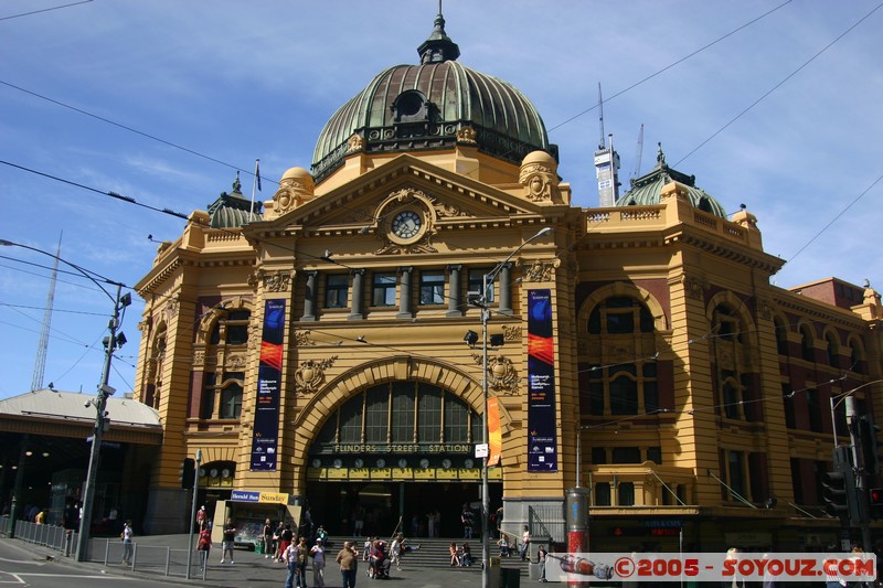 Melbourne - Flinders Street Railway Station
Mots-clés: Trains