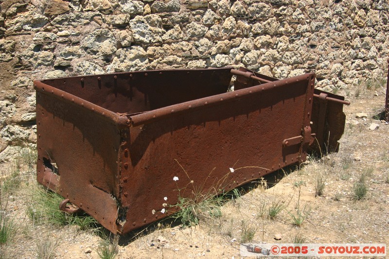 Burra Copper Mine - Underground ore truck
