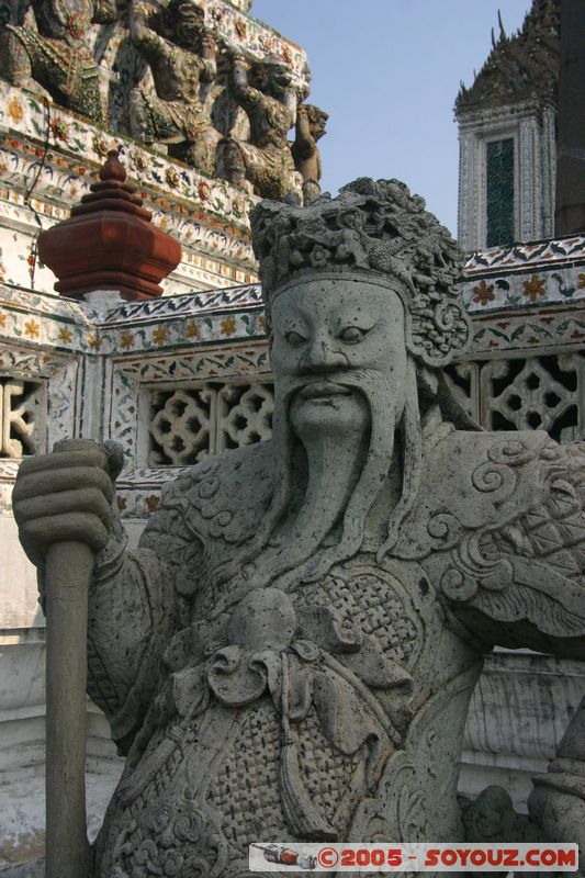 Bangkok - Wat Arun (Temple of the Dawn)
Mots-clés: thailand Boudhiste statue