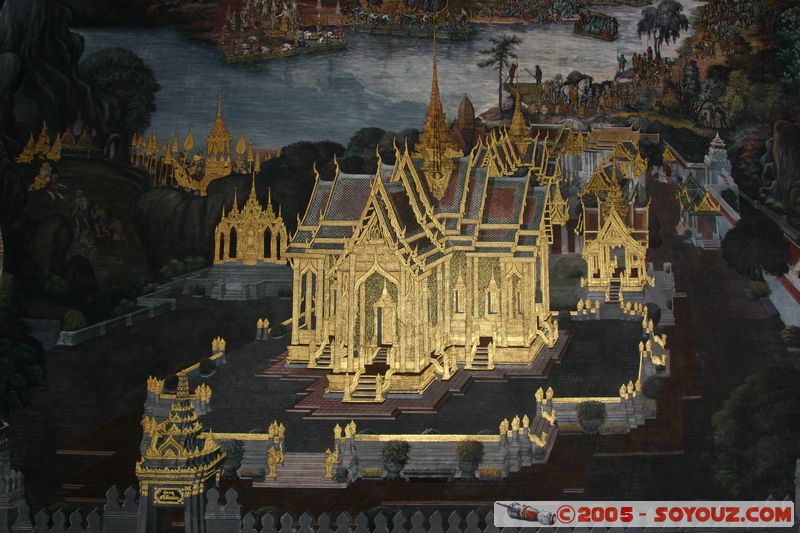 Bangkok - Wat Phra Kaew
Mots-clés: thailand Boudhiste peinture