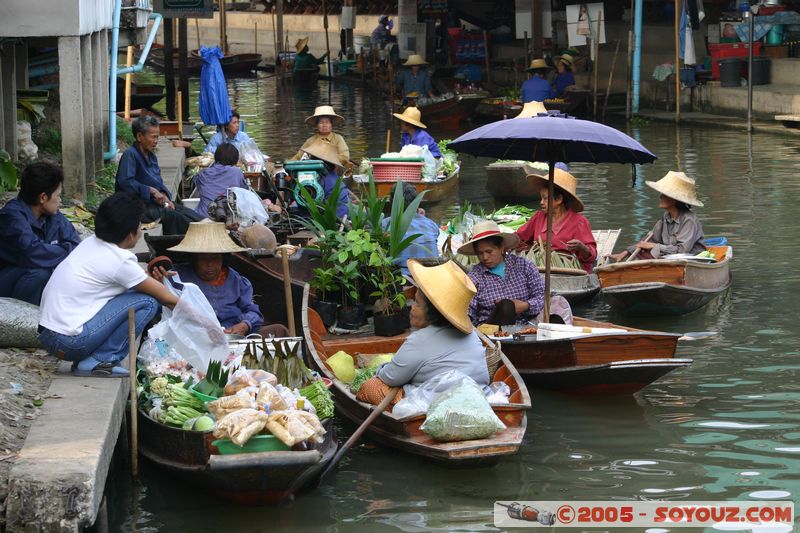 Damnoen Saduak - Marche Flottant
Mots-clés: thailand Marche floating market