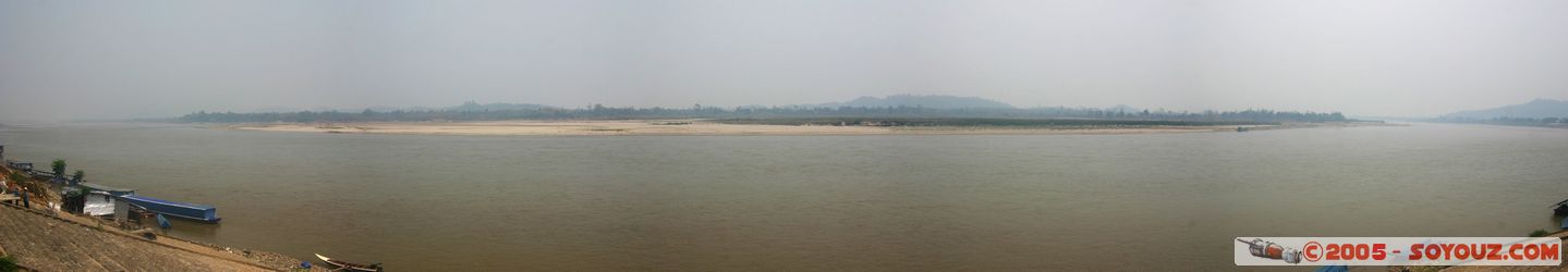 Golden Triangle - Chiang Saen - Mekong River - panorama
Mots-clés: thailand Riviere panorama