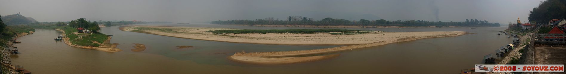 Golden Triangle - Sop Ruak - Border between Thailand, Myanmar and Laos - panorama
Mots-clés: thailand panorama Riviere