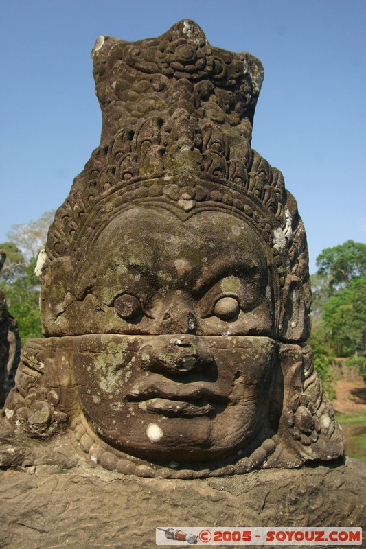 Angkor Thom - South Gate
Mots-clés: patrimoine unesco Ruines