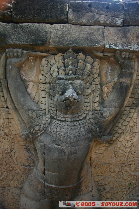 Angkor Thom - Terrace of the Elephants 
Mots-clés: patrimoine unesco Ruines