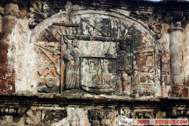 Porta de Siantago
L'unique vestige de la forteresse portugaise A Famosa
The sole surviving relic of the old Portuguese fort A Famosa
Mots-clés: A Famosa Cheng Hoon Teng Dutch Square Independence Malacca Malaysia Melaka Saint Francis Xavier