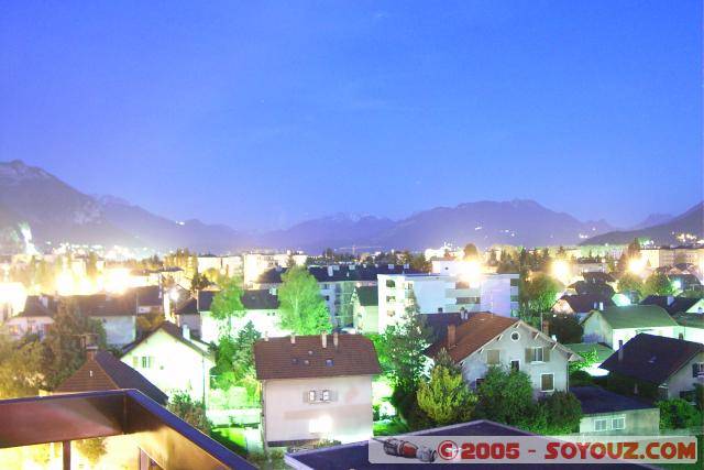 Annecy-le-Vieux de nuit
