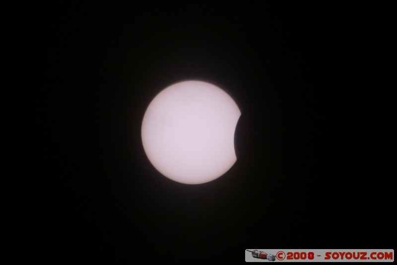 Eclipse de Soleil 2008 - Phase partielle
Mots-clés: Eclipse Astronomie