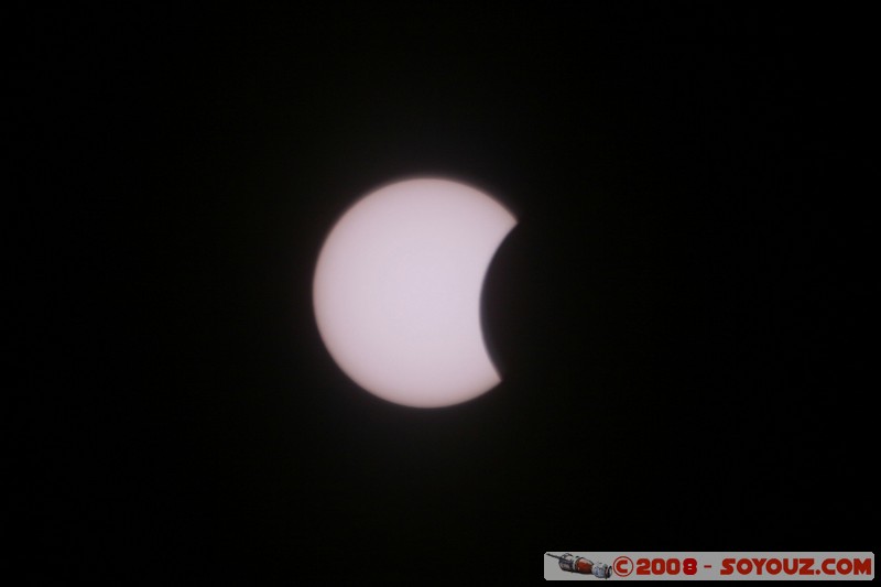 Eclipse de Soleil 2008 - Phase partielle
Mots-clés: Eclipse Astronomie