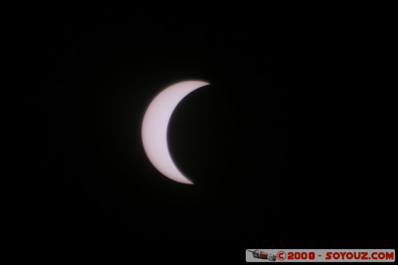Eclipse de Soleil 2008 - Phase partielle
Mots-clés: Eclipse Astronomie