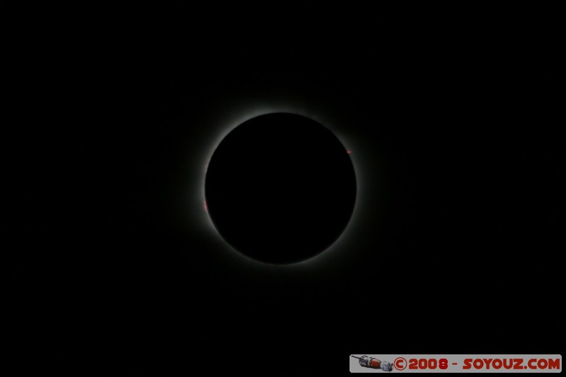 Eclipse de Soleil 2008 - Totalite
Mots-clés: Eclipse Astronomie