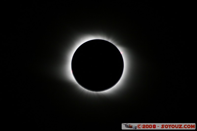 Eclipse de Soleil 2008 - Couronne
Mots-clés: Eclipse Astronomie