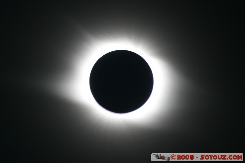 Eclipse de Soleil 2008 - Couronne
Mots-clés: Eclipse Astronomie