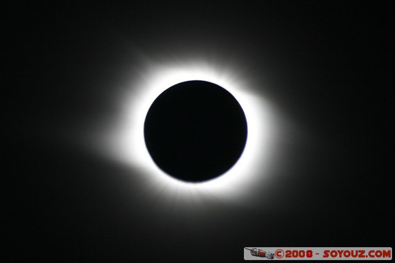 Eclipse de Soleil 2008 - Couronne
Mots-clés: Eclipse Astronomie