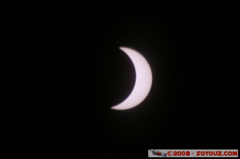 Eclipse de Soleil 2008 - Phase partielle
Mots-clés: Eclipse Astronomie