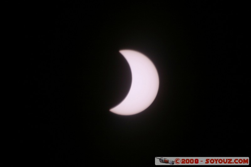 Eclipse de Soleil 2008 - Phase partielle
Mots-clés: Eclipse Astronomie
