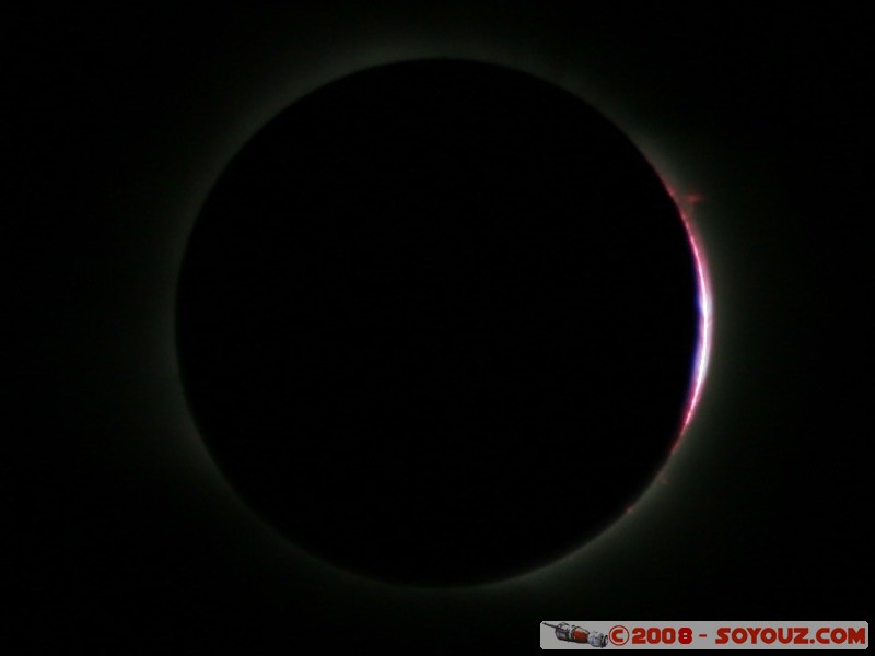 Eclipse de Soleil 2008 - Protuberence
Mots-clés: Eclipse Astronomie