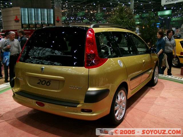 Salon Auto de Geneve 2002 - Peugeot 206 SW
