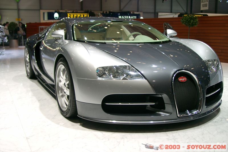 Salon Auto de Geneve 2003 - Bugatti Veyrone
