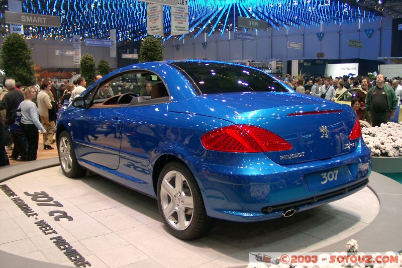 Salon Auto de Geneve 2003 - Peugeot 307 cc
