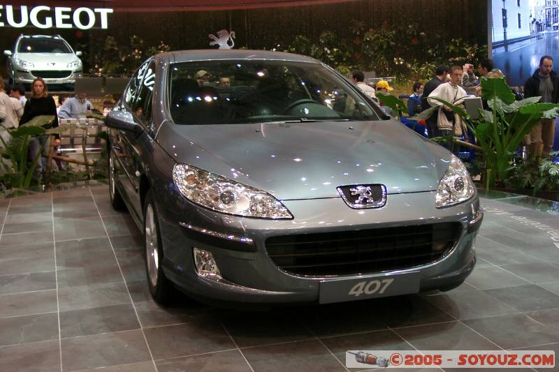 Salon Auto de Geneve 2004 - Peugeot 407
