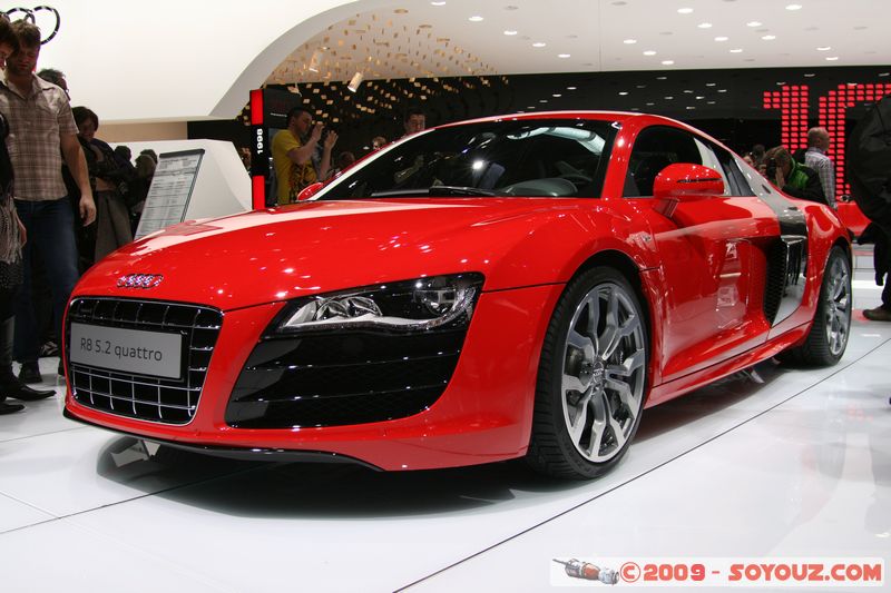 Salon Auto de Geneve 2009 - Audi R8 5.2 quattro
Mots-clés: voiture Audi vehicule