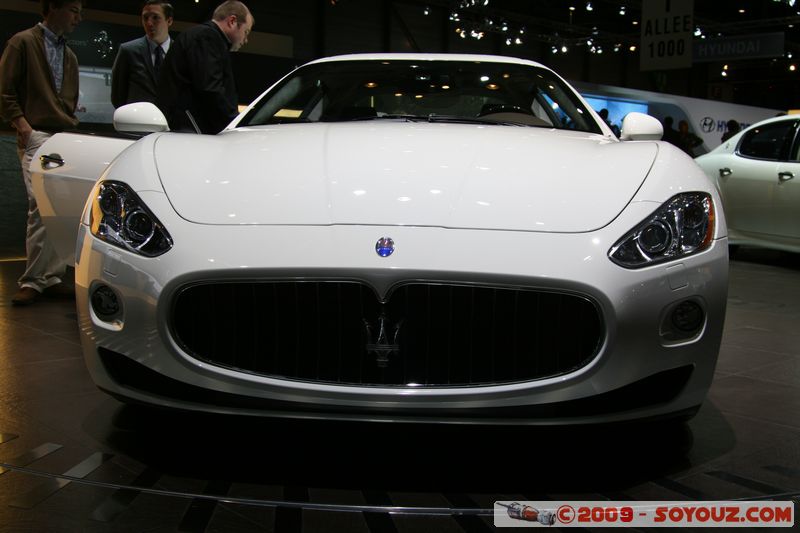 Salon Auto de Geneve 2009 - Maserati GranTurismo S
Mots-clés: voiture Maserati vehicule