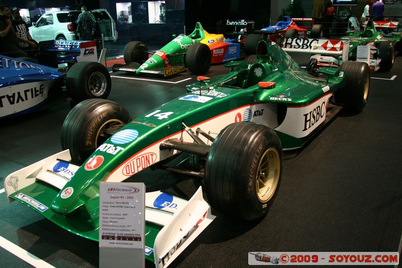 Salon Auto de Geneve 2009 - Formule 1 Jaguar R3-2002
Mots-clés: voiture Formule 1 vehicule