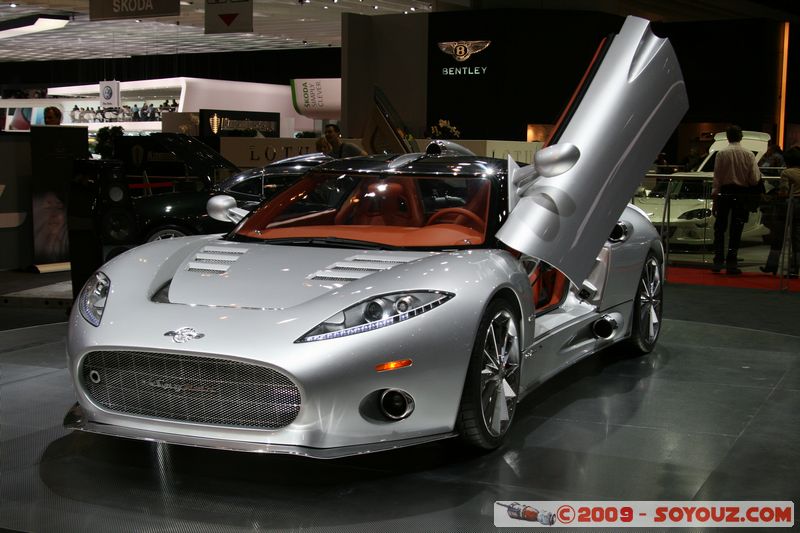 Salon Auto de Geneve 2009 - Spyker C8
Mots-clés: voiture Spyker vehicule