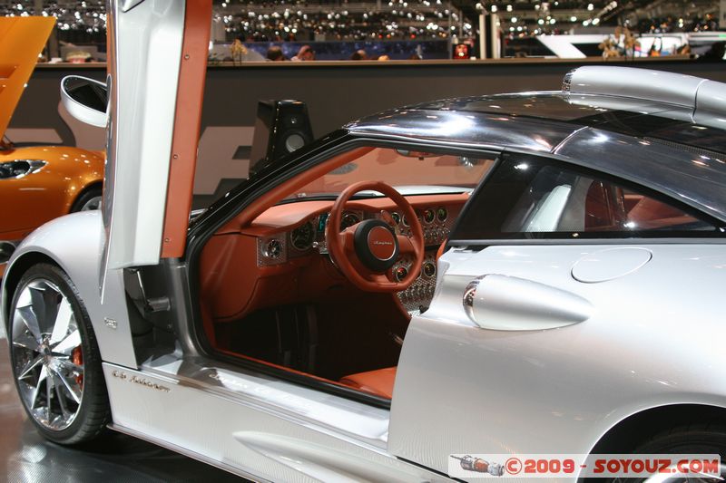 Salon Auto de Geneve 2009 - Spyker C8
Mots-clés: voiture Spyker vehicule