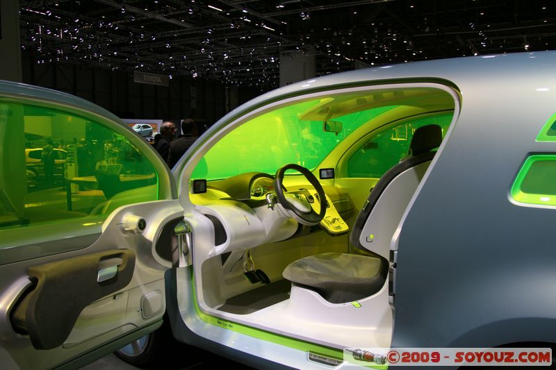 Salon Auto de Geneve 2009 - Renault ZVE
Mots-clés: voiture Renault vehicule