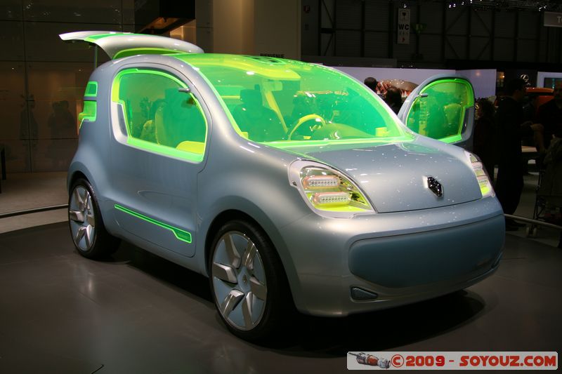 Salon Auto de Geneve 2009 - Renault ZVE
Mots-clés: voiture Renault vehicule