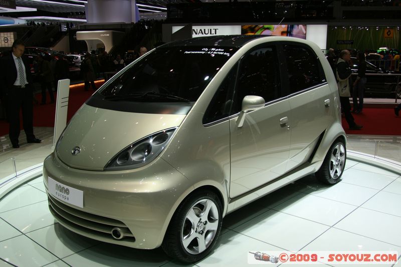 Salon Auto de Geneve 2009 - Tata Nano
Mots-clés: voiture Tata vehicule