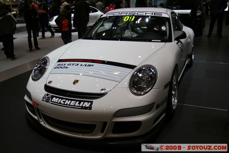 Salon Auto de Geneve 2009 - Porsche 911 GT3 Cup
Mots-clés: voiture Porsche vehicule