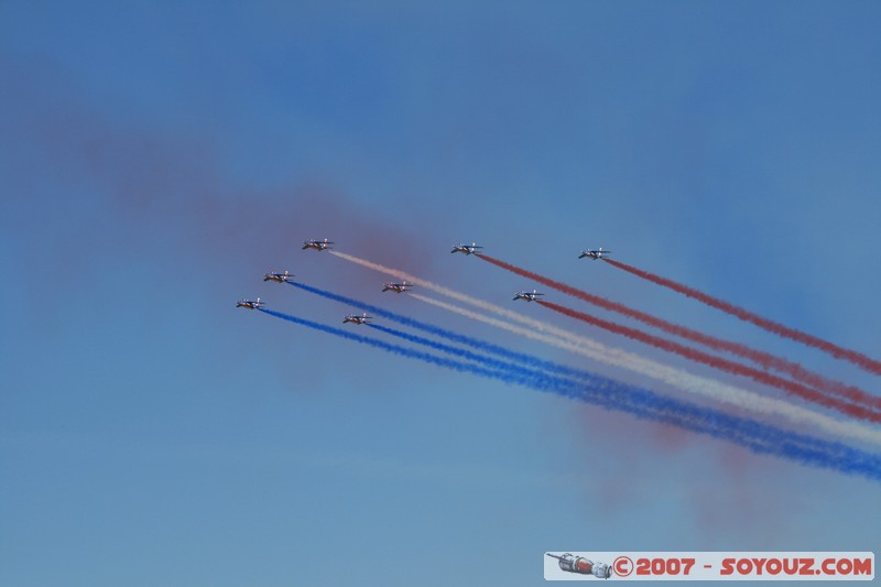 Patrouille de France
Mots-clés: meeting aÃ©rien avion voltige aÃ©rienne patrouille