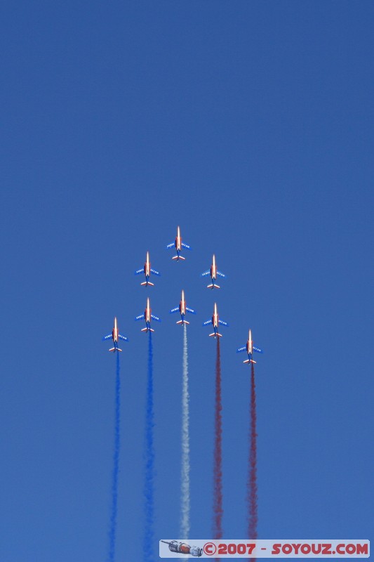 Patrouille de France
Mots-clés: meeting aÃ©rien avion voltige aÃ©rienne patrouille