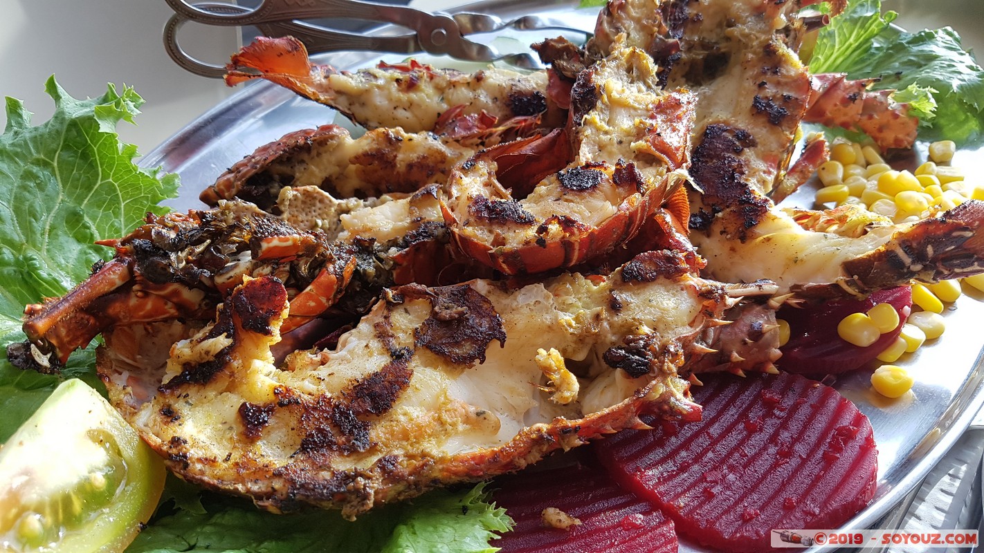 Sao Vicente - Mindelo - Caravela
Mots-clés: Sao Vicente Mindelo Praia de Lajinha Caravela Langouste Nourriture