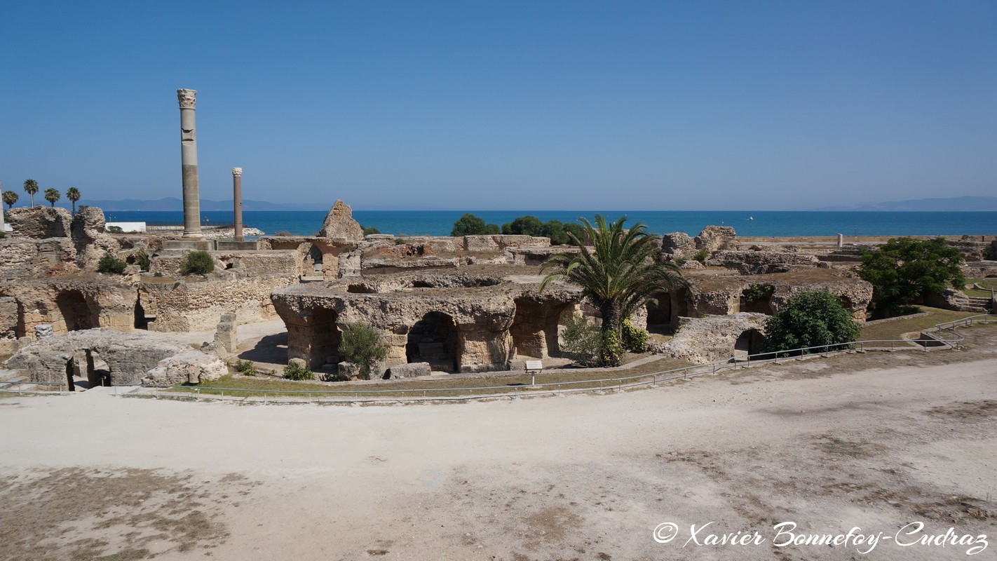 Carthage - Thermes d'Antonin
Mots-clés: Exarchate of Africa (Division of the Byzantine Empire) geo:lat=36.85463138 geo:lon=10.33452762 geotagged TUN Tunisie Tunis Carthage Ruines romaines Thermes d'Antonin Mer