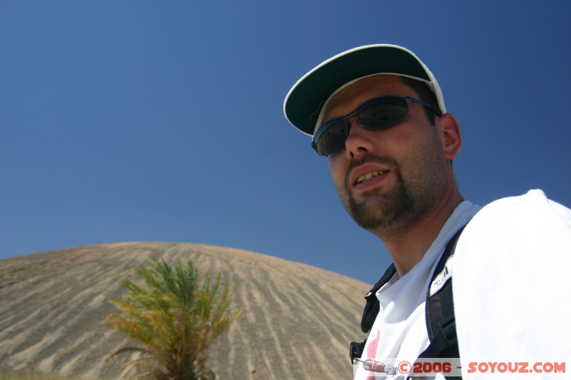 Depuis le centre du cratère
