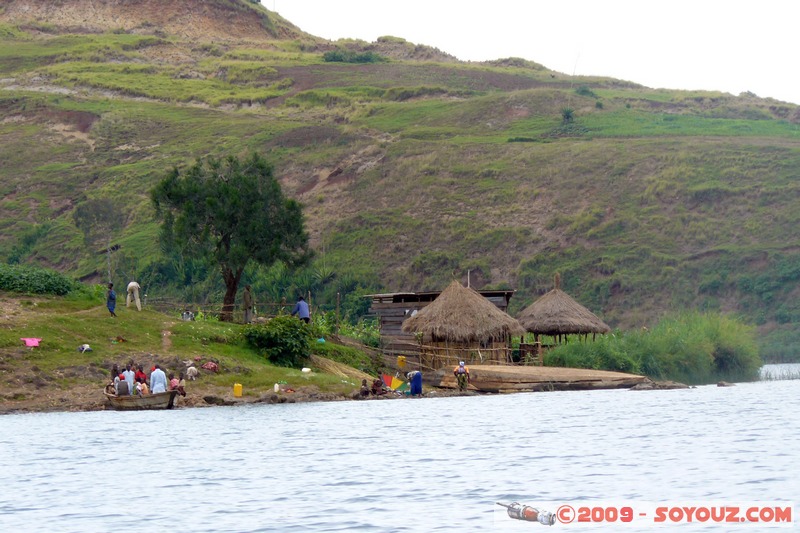 Lac Kivu - Village
